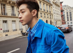 巴黎街头风情：周翊然演绎背头欧巴的时尚魅力